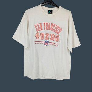 Vintage Logo Athletic 49ers Tee Size XL San Francisco Authentic NFL Proline USA
